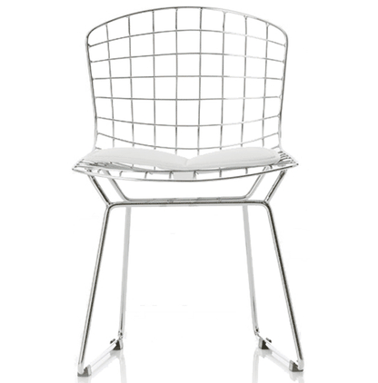 Little Nest Little Bert Child Chairs in Silver - Set of 2 - LN-LBERT-SL