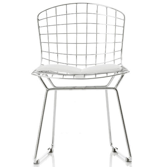 Little Nest Little Bert Child Chairs in Silver - Set of 2 - LN-LBERT-SL