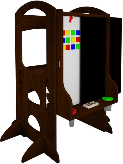 Little Partners Art Easel ? Dark Cherry - LP00102