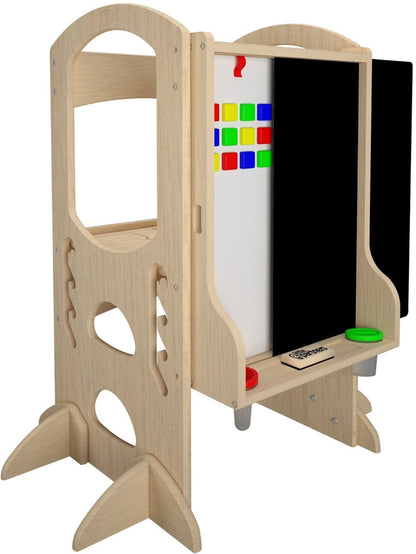 Little Partners Art Easel ? Natural - LP00101