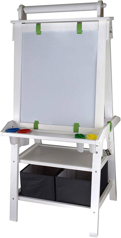 Little Partners Deluxe Art Easel Center - Soft White - LP02804