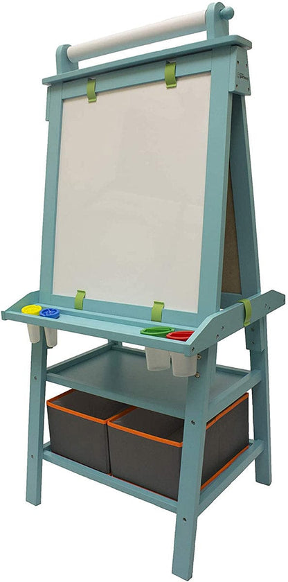 Little Partners Deluxe Art Easel Center - Turquoise/Teal Frosting - LP028011