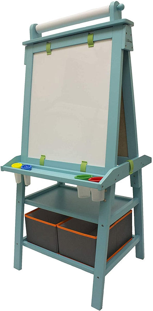 Little Partners Deluxe Art Easel Center - Turquoise/Teal Frosting - LP028011