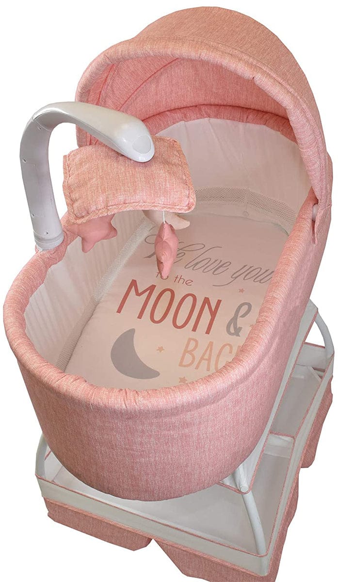 TruBliss Deluxe Bassinet - Vintage Coral - BA302-VCO