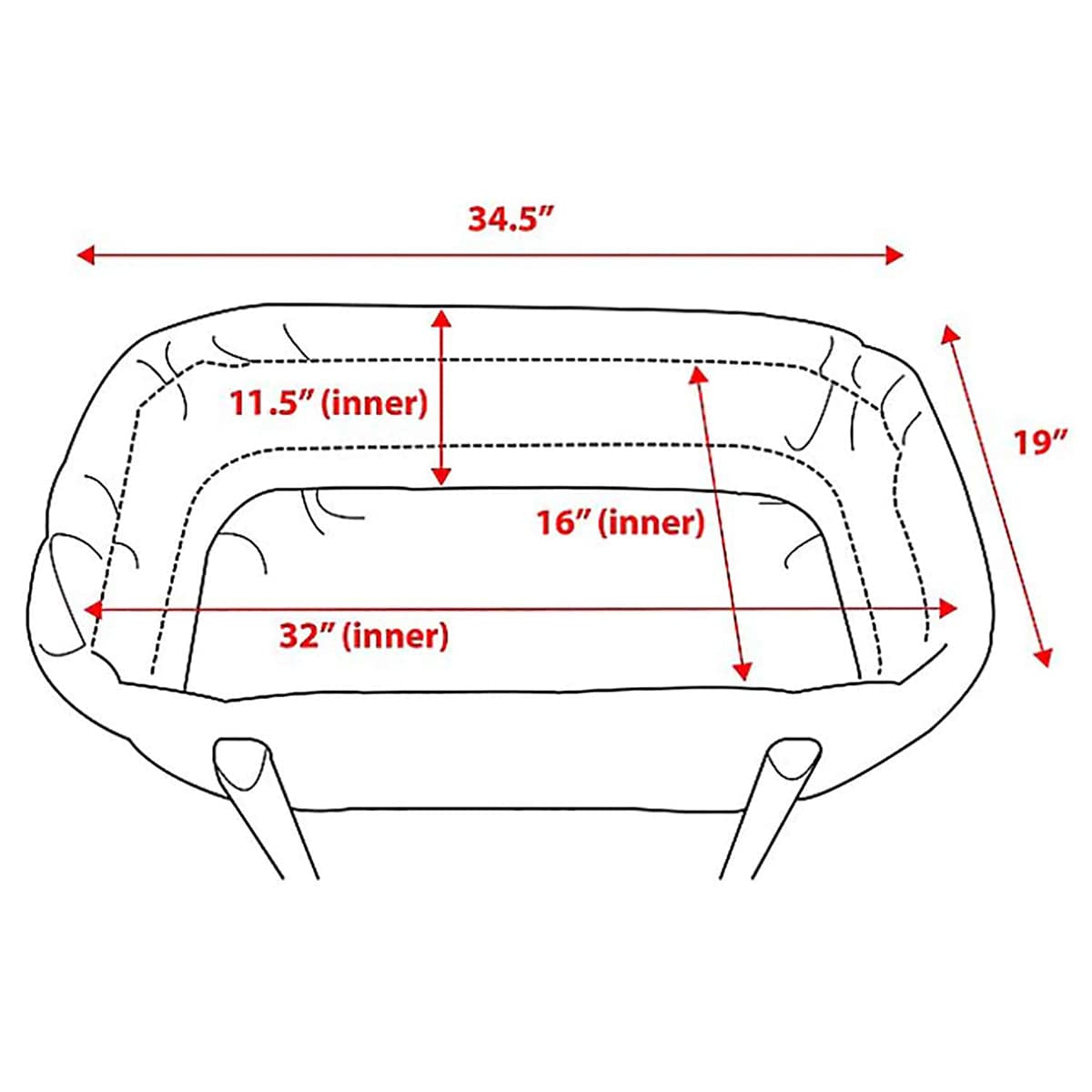 TruBliss Deluxe Bassinet - Vintage Coral - BA302-VCO