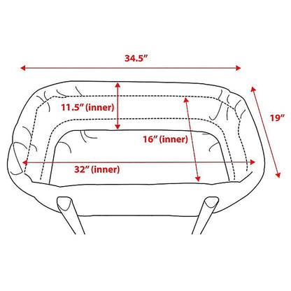 TruBliss Deluxe Bassinet - Vintage Coral - BA302-VCO