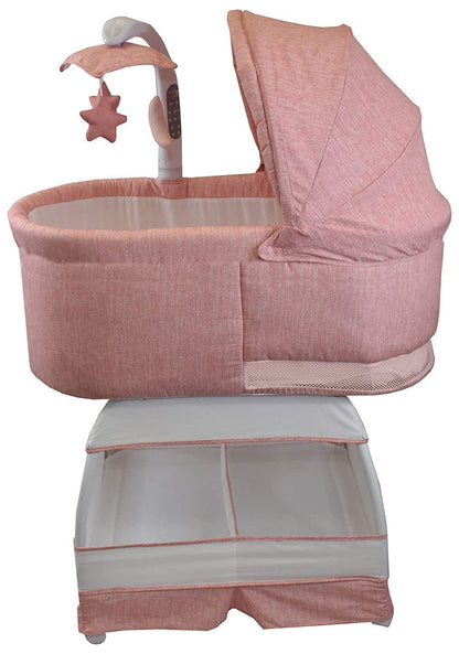TruBliss Deluxe Bassinet - Vintage Coral - BA302-VCO