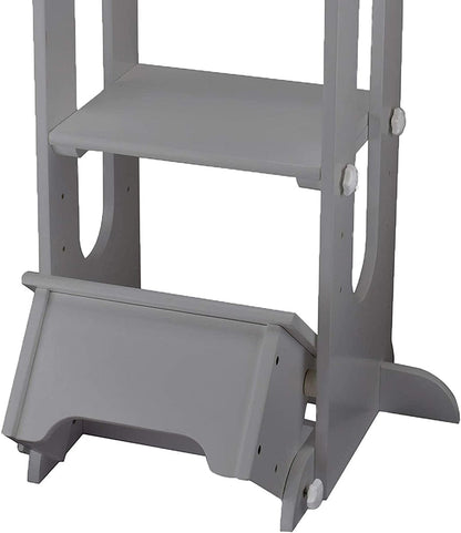 Little Partners Explore N Store Learning Tower - Silver Drop - LP01456
