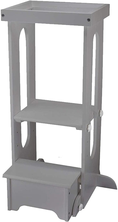 Little Partners Explore N Store Learning Tower - Silver Drop - LP01456