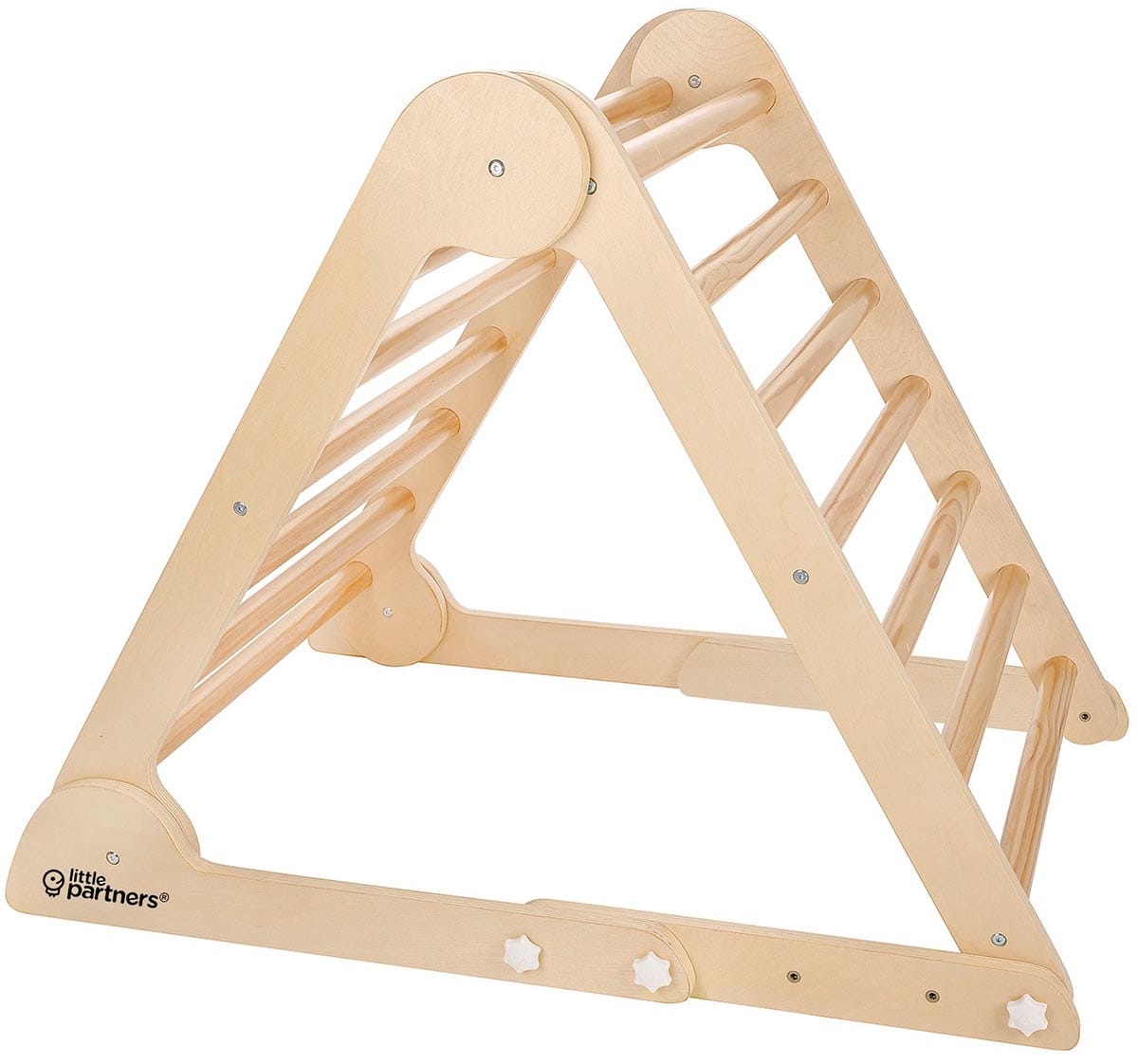 Little Partners Learn N Climb Triangle - Natural (Fully Assembled) - LP07701-FAS