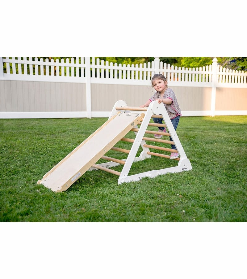 Little Partners Learn N Climb Triangle - Soft White / Natural (Unassembled) - LP077027-KD