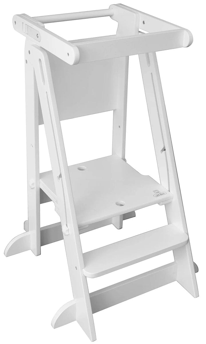 Little Partners Learn N Fold Learning Tower - Soft White - LPR01474