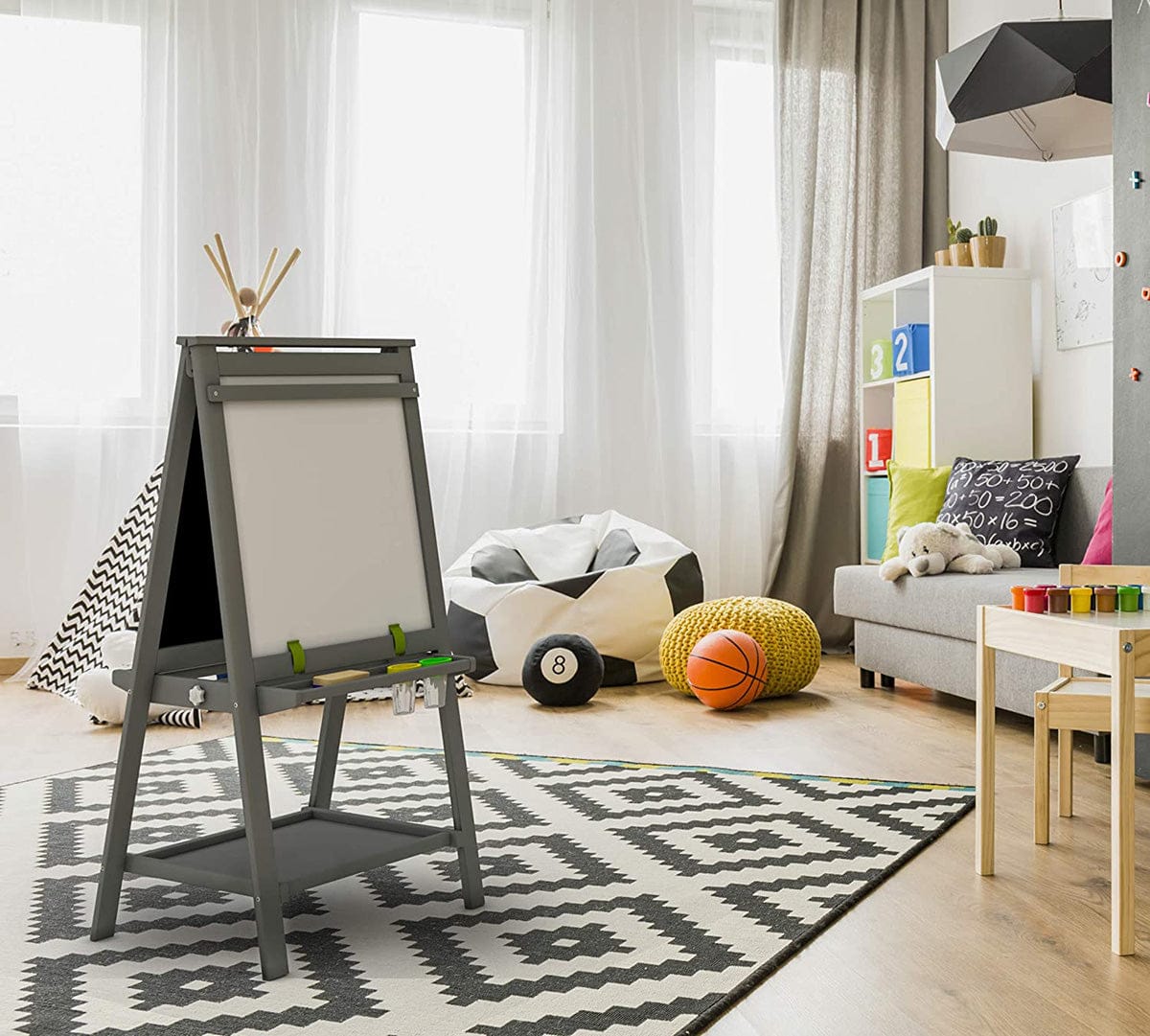 Little Partners Little Artist EZ Easel - Earl Grey - LPR058021