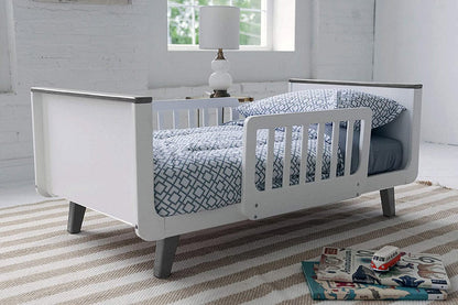 Little Partners MOD Toddler Bed - White & Earl Grey - LP91428