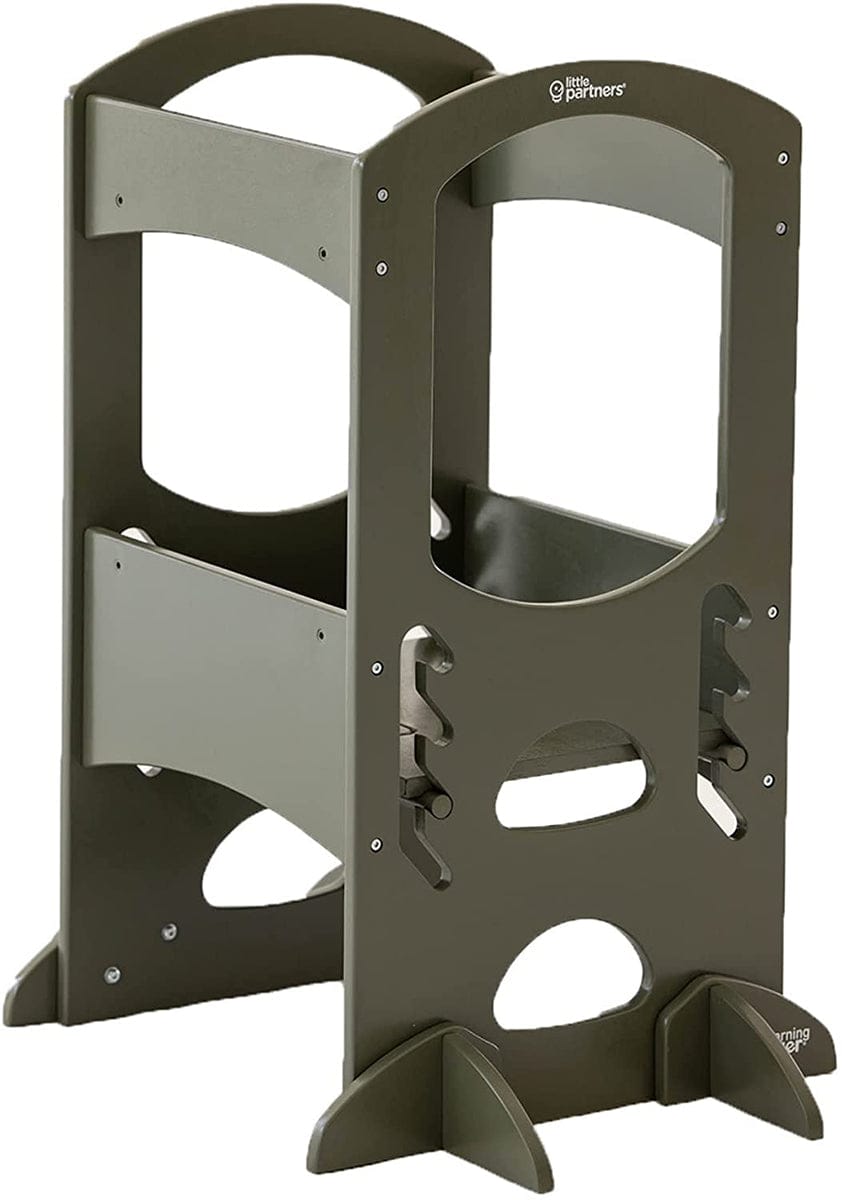 Little Partners Original Learning Tower - Olive Green - LP01418