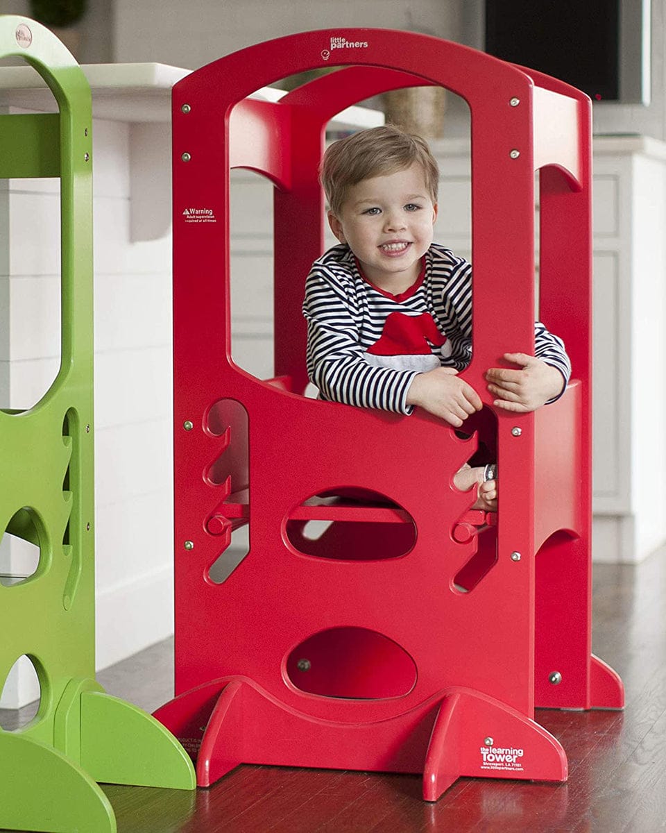 Little Partners Original Learning Tower - Red - LPR01415