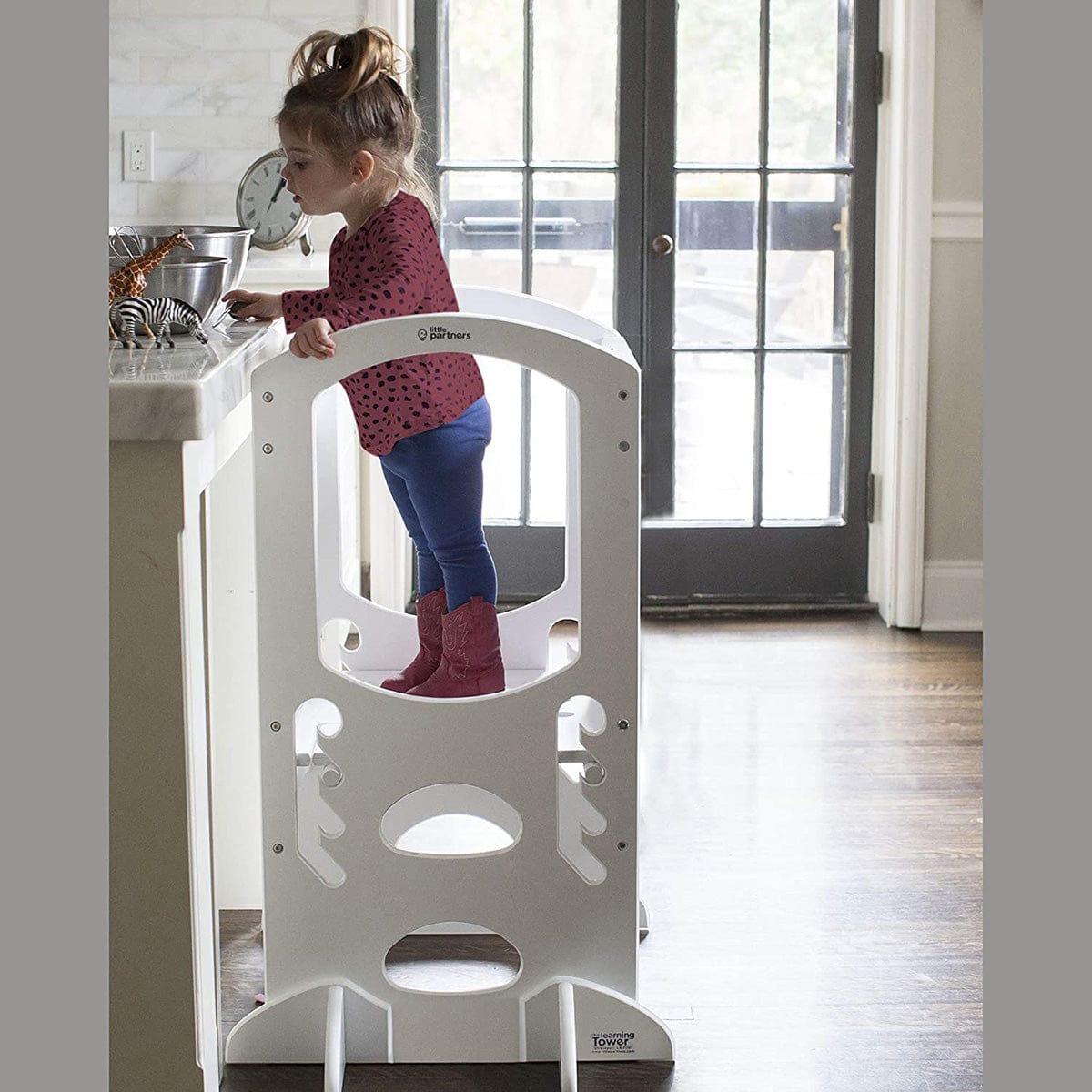 Little Partners Original Learning Tower - Soft White - LP01414