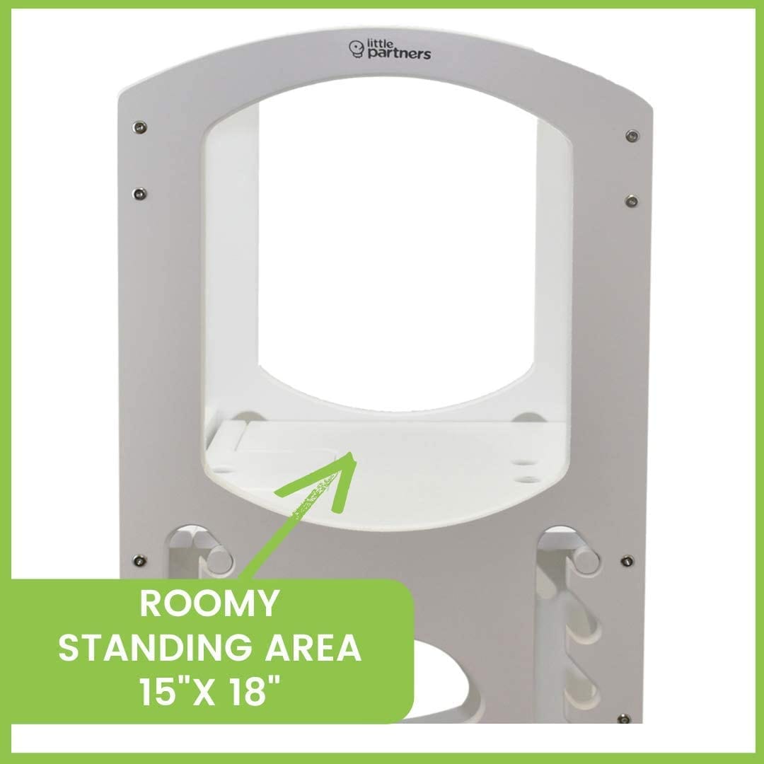 Little Partners Original Learning Tower - Soft White - LP01414