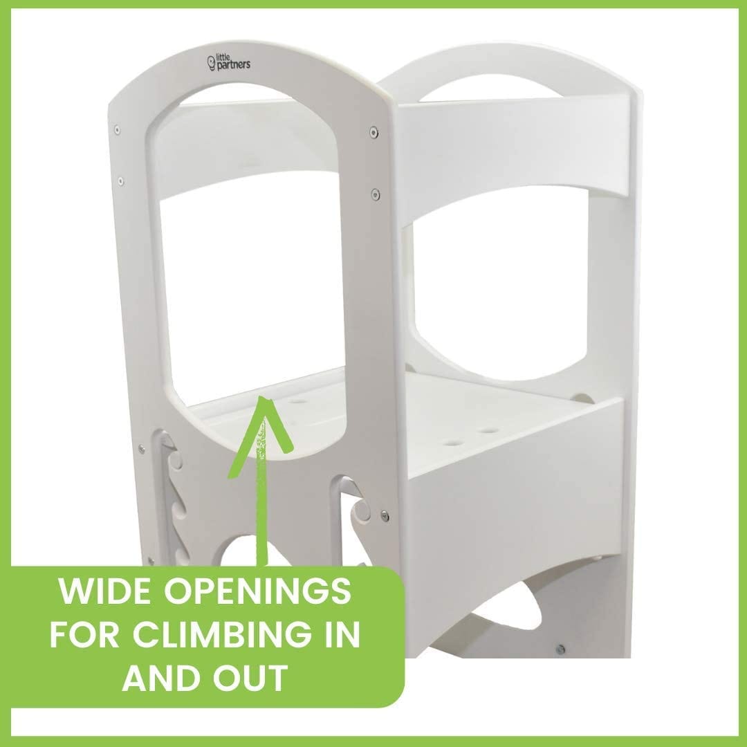 Little Partners Original Learning Tower - Soft White - LP01414