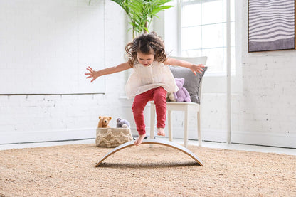 Little Partners Wobble Board - Soft White - LPR06052