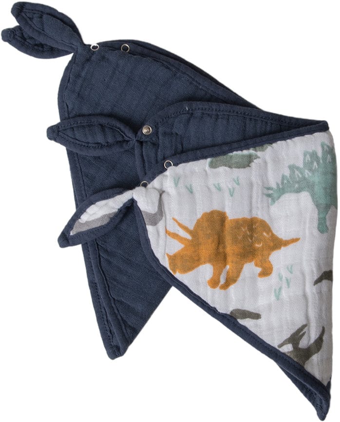 Little Unicorn Cotton Bandana Bib 2-Pack - Dino Friends - UF0113