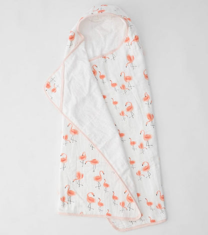 Little Unicorn Cotton Big Kid Hooded Towel - Pink Ladies - UH0219