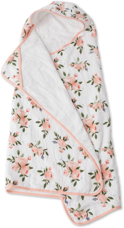 Little Unicorn Cotton Big Kid Hooded Towel - Watercolor - UH0215