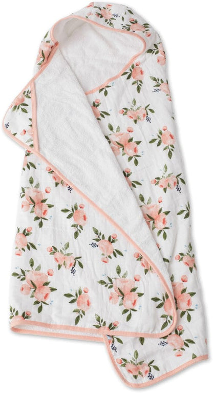 Little Unicorn Cotton Big Kid Hooded Towel - Watercolor - UH0215