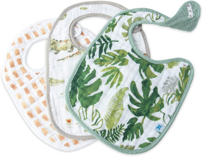Little Unicorn Cotton Classic Bib 3-Pack - Gators - UF0017