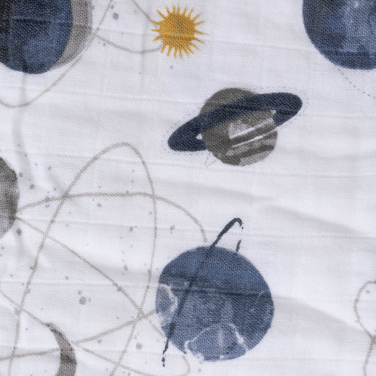 Little Unicorn Cotton Muslin Big Kid Quilt - Planetary - UB1716