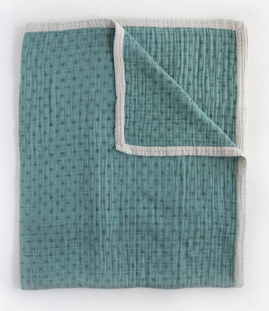 Little Unicorn Cotton Muslin Big Kid Quilt - Wallflower - UB1728