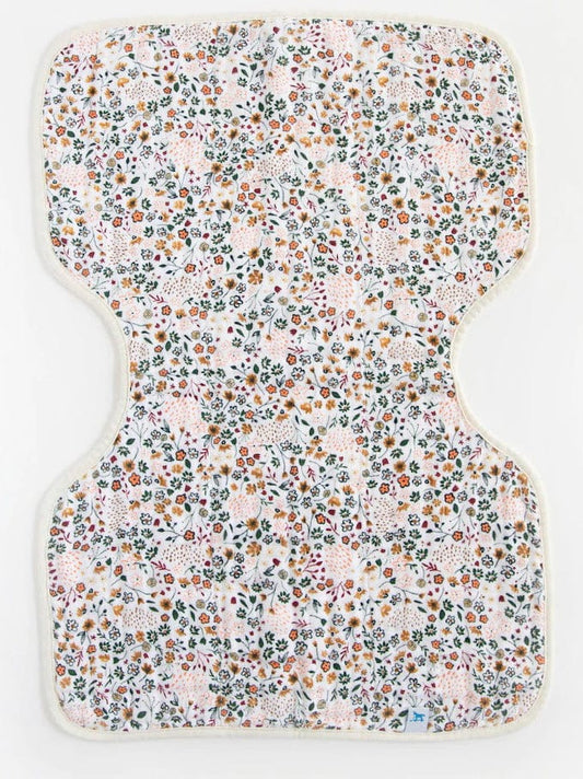 Little Unicorn Cotton Muslin Burp Cloth - Pressed Petals - UF0426