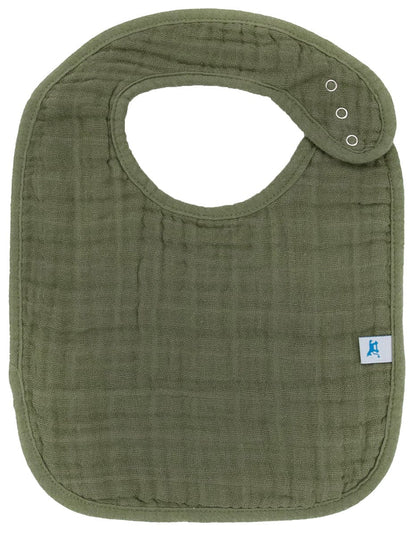Little Unicorn Cotton Muslin Classic Bib 3 Pack - Fern 2 - UF0030