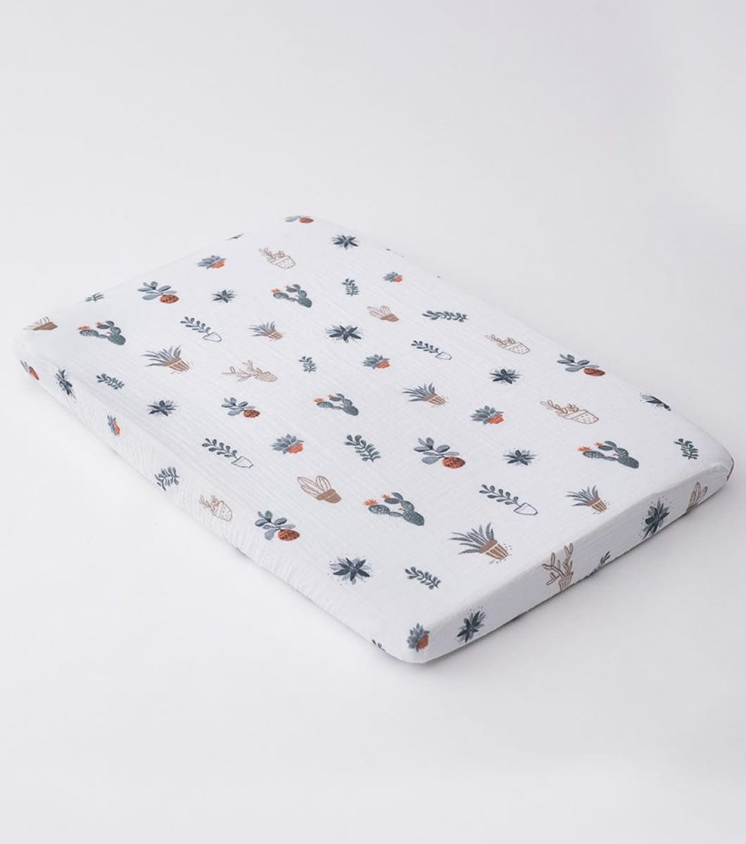 Little Unicorn Cotton Muslin Mini Crib Sheet - Prickle Pots - UN0905