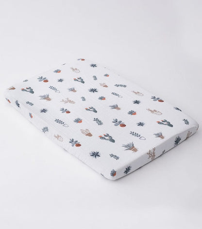 Little Unicorn Cotton Muslin Mini Crib Sheet - Prickle Pots - UN0905