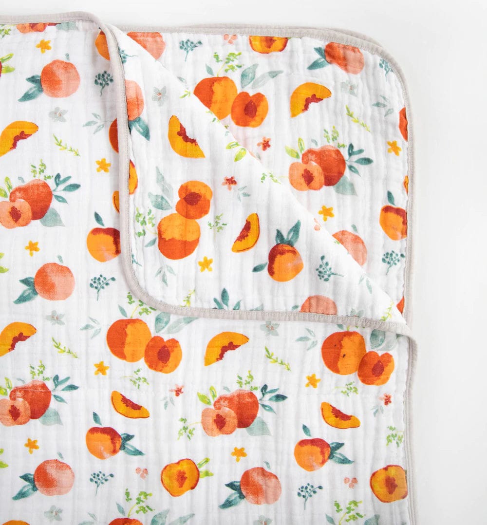 Little Unicorn Cotton Muslin Original Quilt - Georgia Peach - UB0281