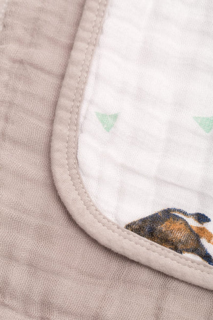 Little Unicorn Cotton Muslin Quilt - Bison - UB0215