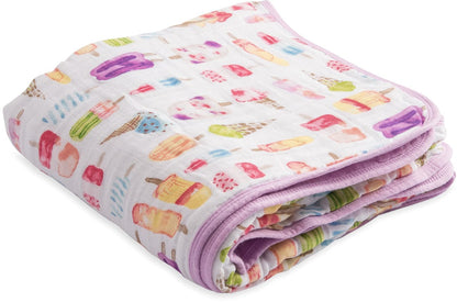 Little Unicorn Cotton Muslin Quilt - Brain Freeze - UB0240
