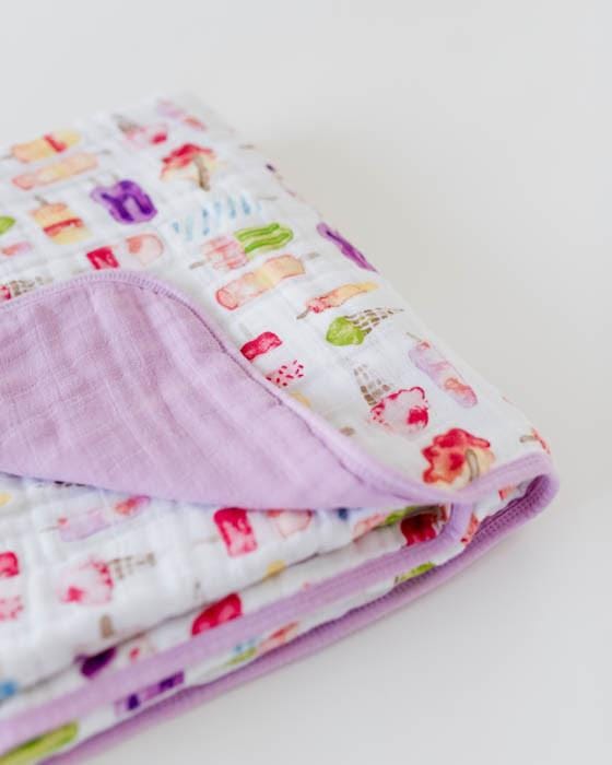 Little Unicorn Cotton Muslin Quilt - Brain Freeze - UB0240