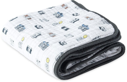 Little Unicorn Cotton Muslin Quilt - Camera - UD0244DW