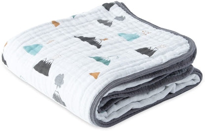 Little Unicorn Cotton Muslin Quilt - Lava Lava - UB0246