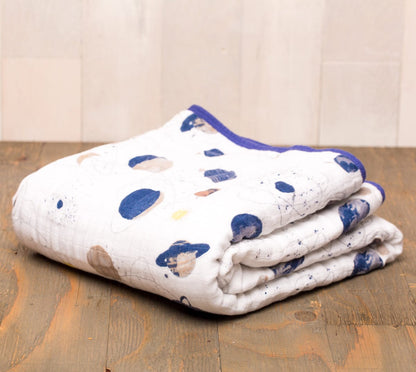 Little Unicorn Cotton Muslin Quilt - Planetary - UB0216