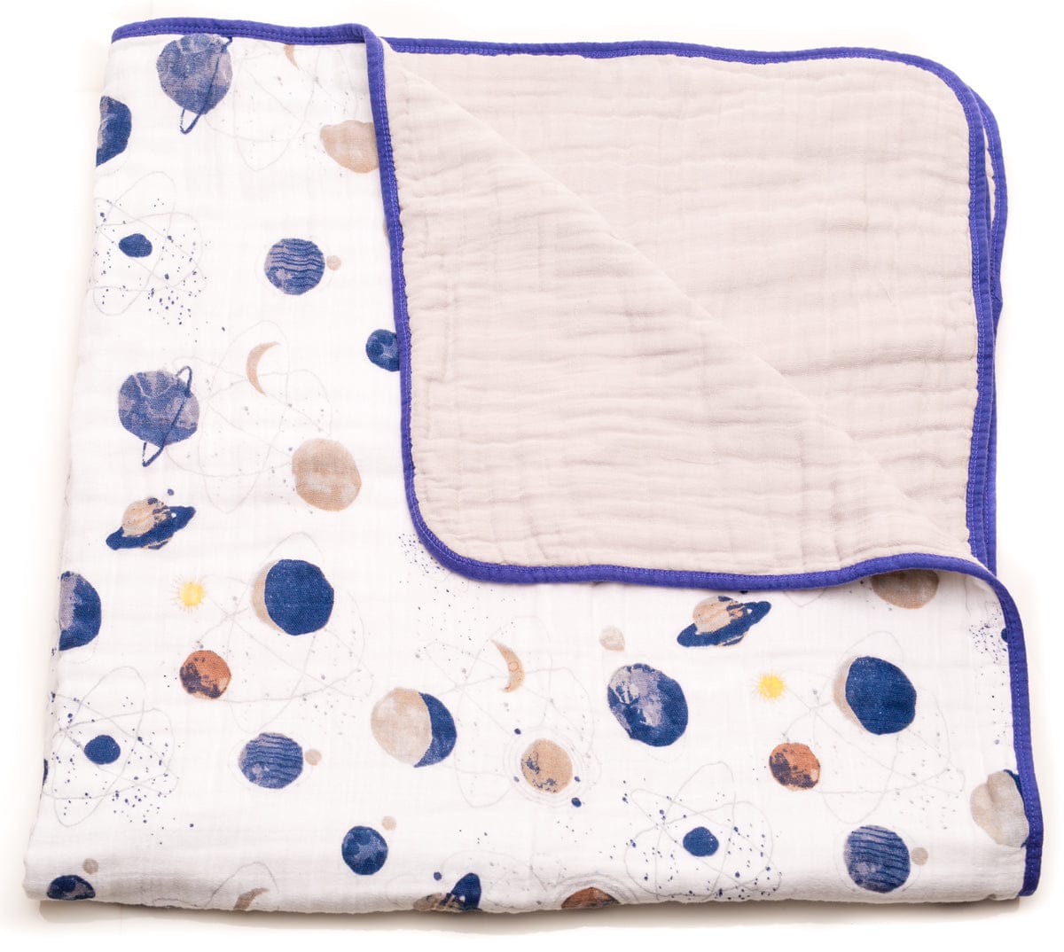 Little Unicorn Cotton Muslin Quilt - Planetary - UB0216