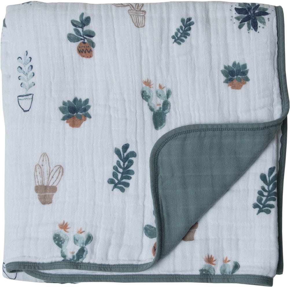 Little Unicorn Cotton Muslin Quilt - Prickle Pots - UB0224