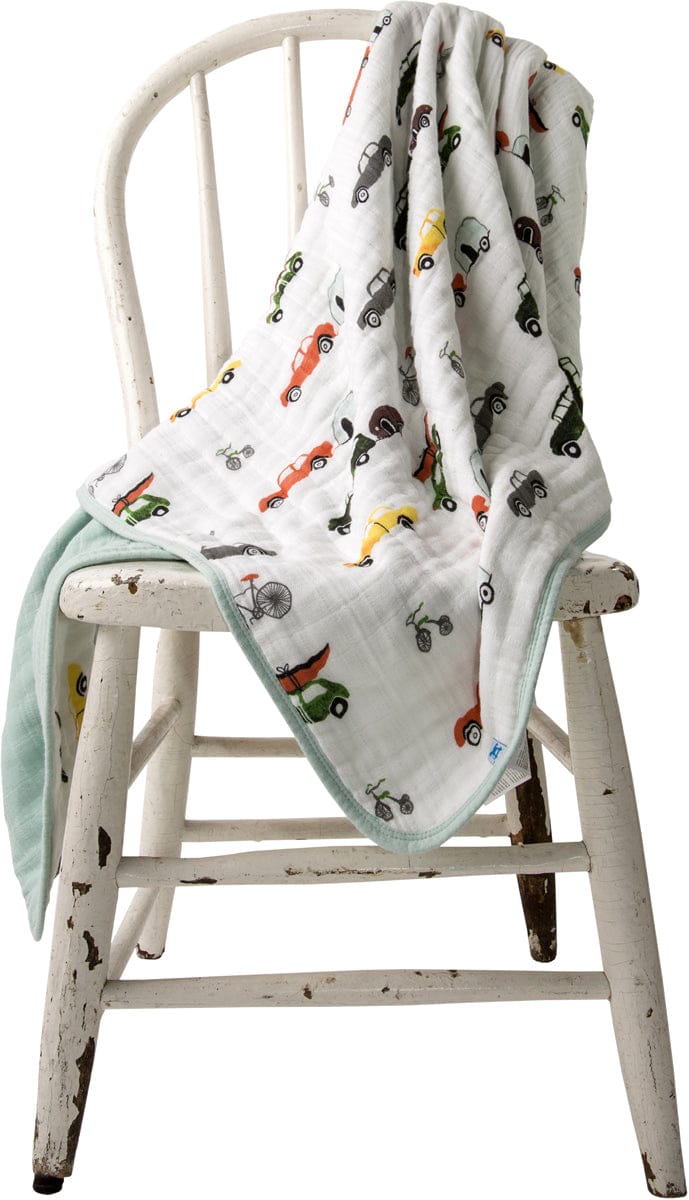 Little Unicorn Cotton Muslin Quilt - Traffic Jam - UB0204