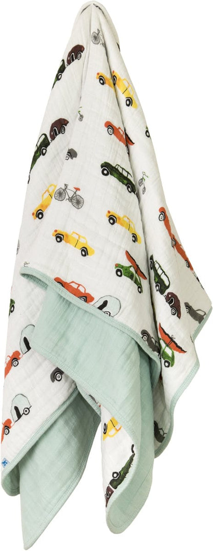 Little Unicorn Cotton Muslin Quilt - Traffic Jam - UB0204