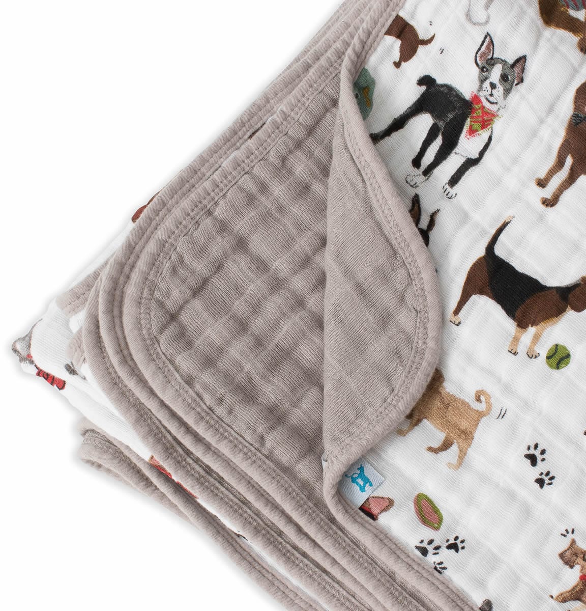 Little Unicorn Cotton Muslin Quilt - Woof - UB0258