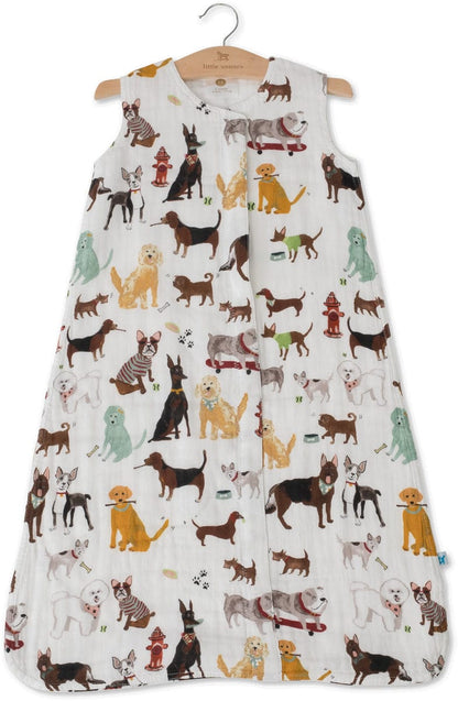 Little Unicorn Cotton Muslin Sleep Bag, Large - Woof