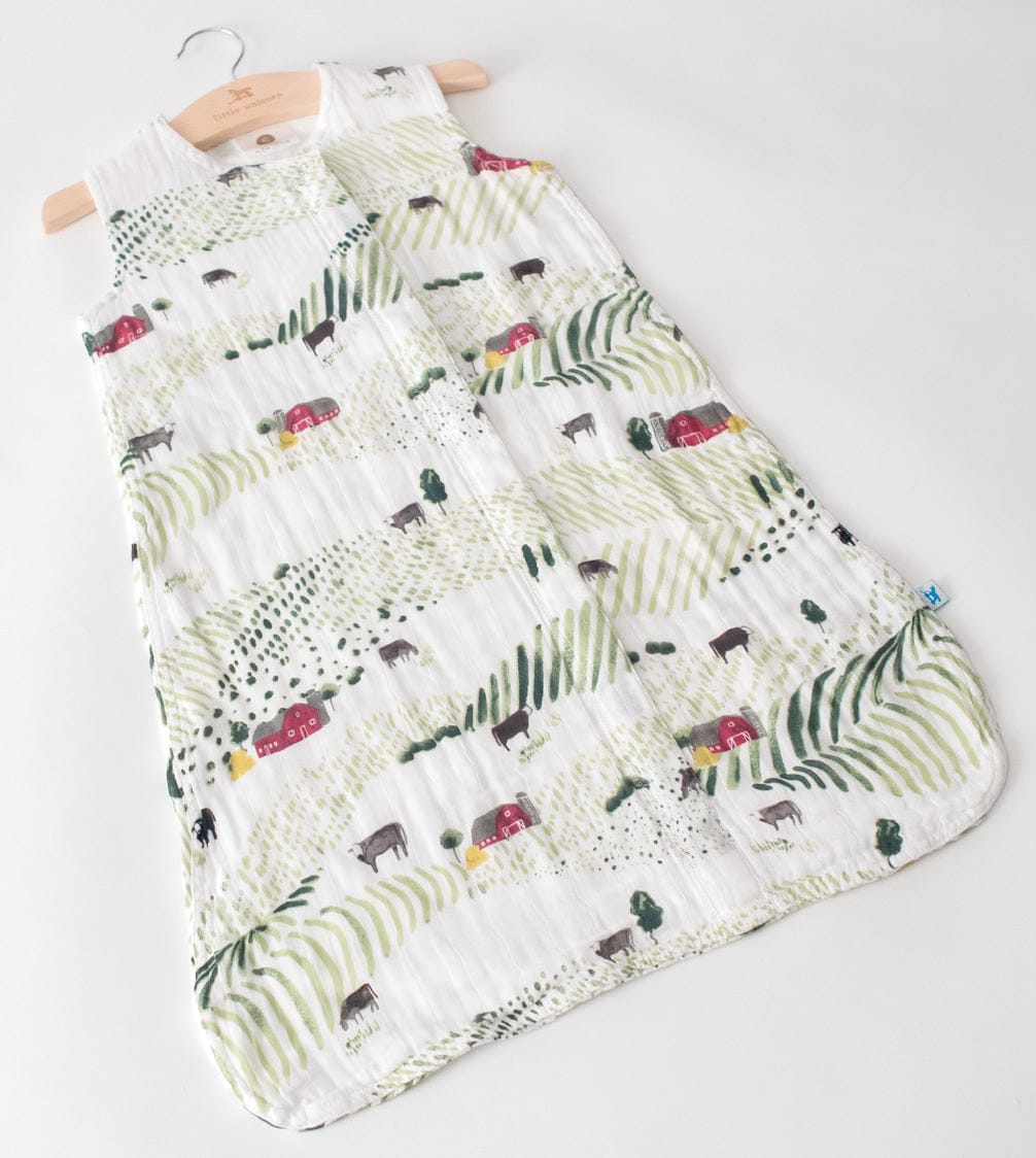 Little Unicorn Cotton Muslin Sleep Bag, Medium - Rolling - UC0109M