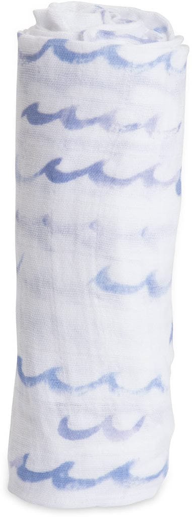 Little Unicorn Cotton Muslin Swaddle - High Tide - UB0150